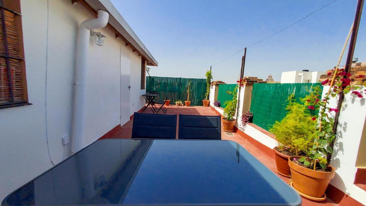 Atico En Calatrava - Vistas Y Gran Terraza Privada Apartment Sevilla Exterior foto