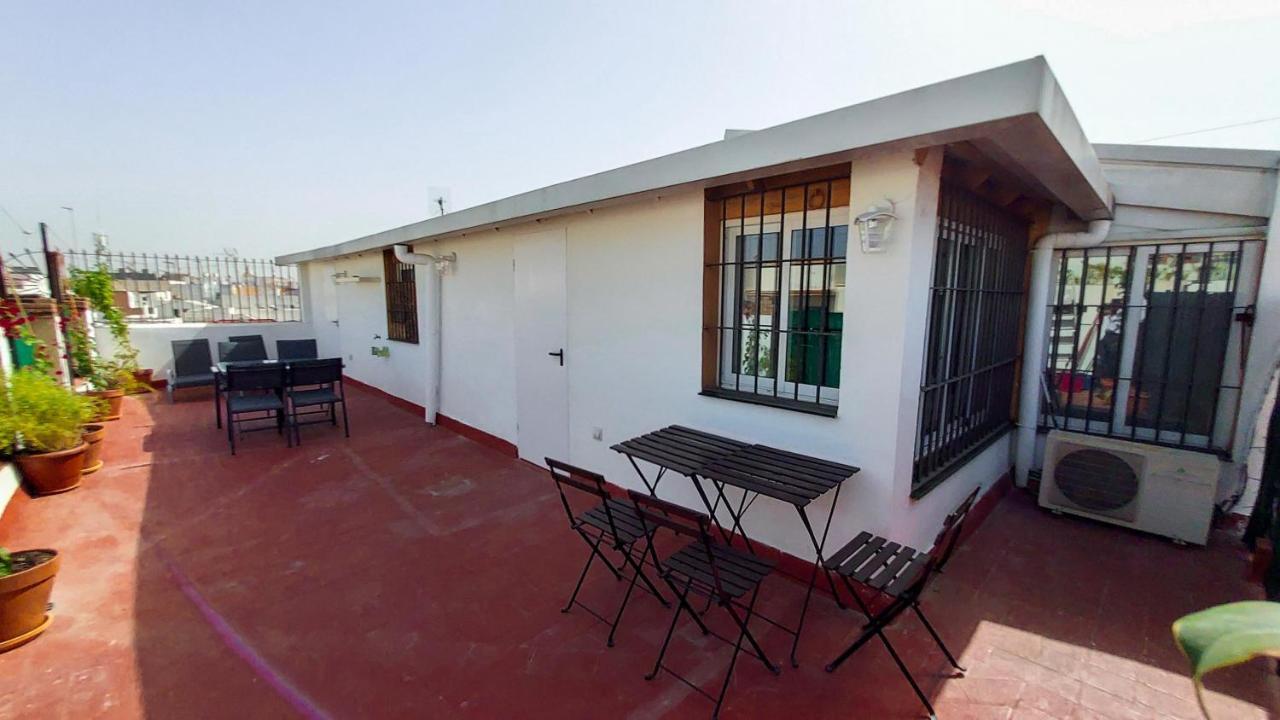 Atico En Calatrava - Vistas Y Gran Terraza Privada Apartment Sevilla Exterior foto