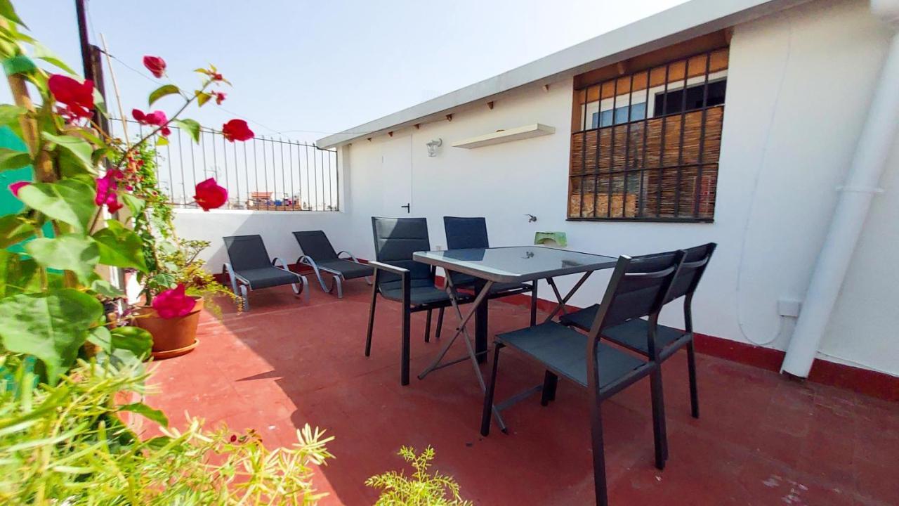 Atico En Calatrava - Vistas Y Gran Terraza Privada Apartment Sevilla Exterior foto