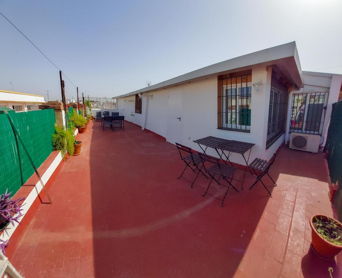 Atico En Calatrava - Vistas Y Gran Terraza Privada Apartment Sevilla Exterior foto